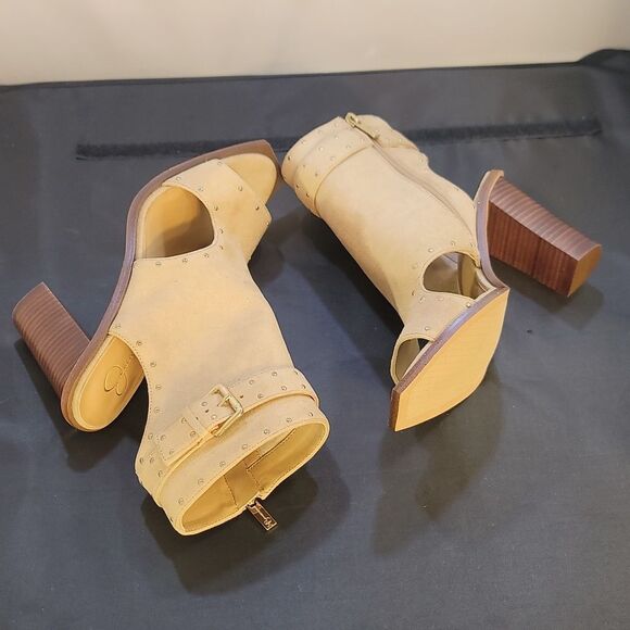 BRAND NEW JESSICA SIMPSON ROCHDALE OPEN TOE BOOTIE S2 - Picture 13 of 15